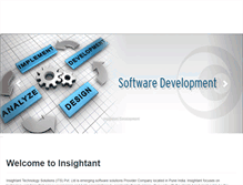 Tablet Screenshot of insightant.com